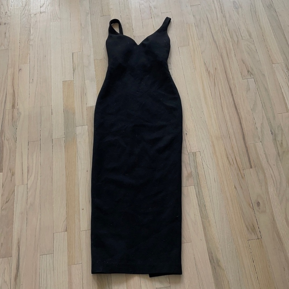Vintage Versace Instante Black dress